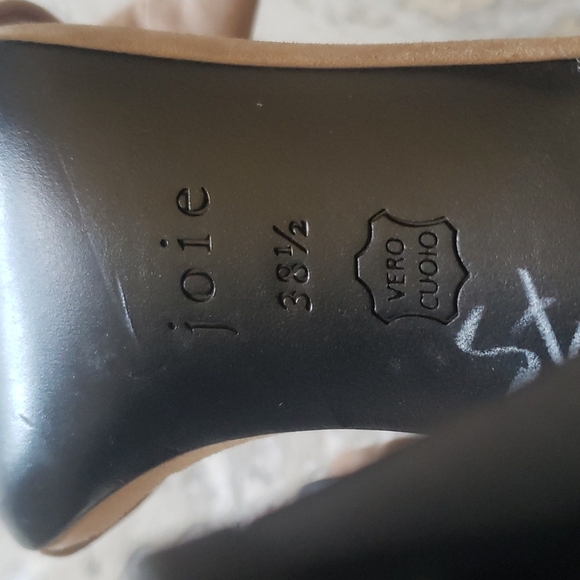 Joie Oleta Suede & Leather Sandal Sz38.5 - Picture 7 of 8